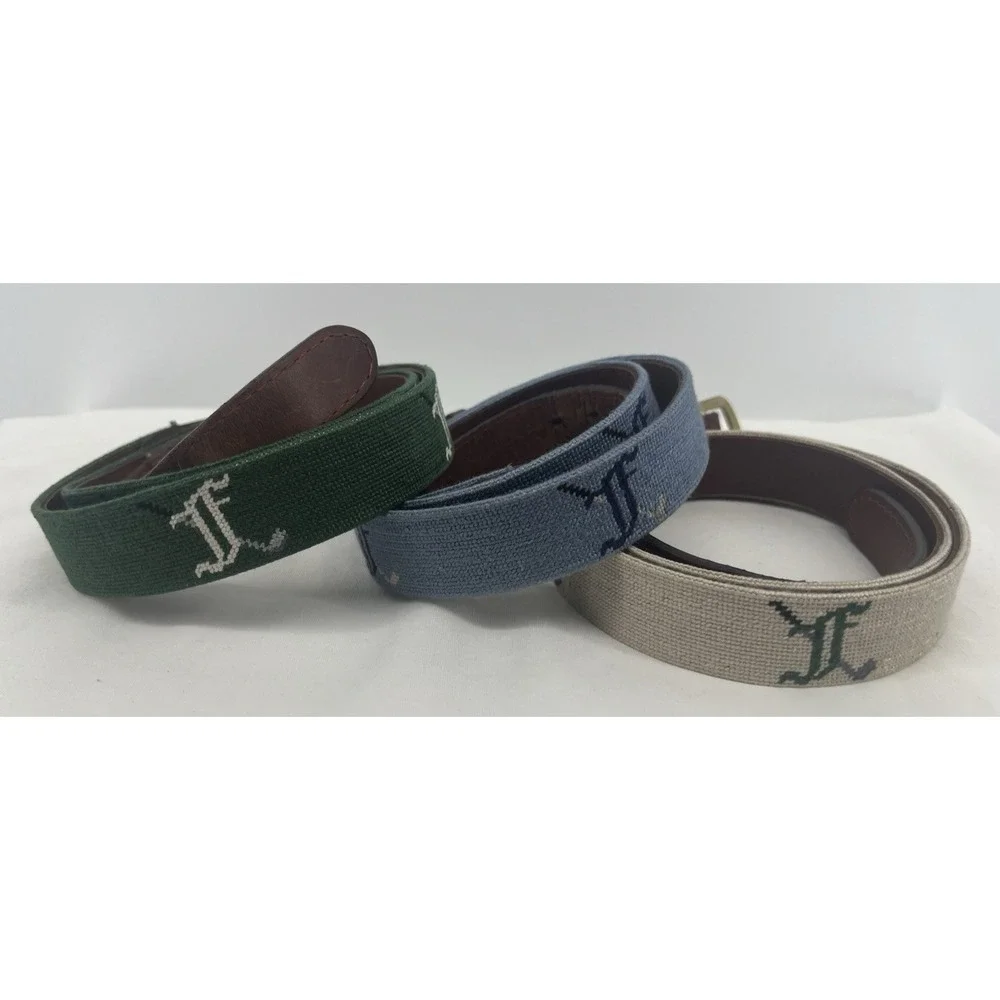 Smathers Branson Belt Lot of 3 Size 38 42 